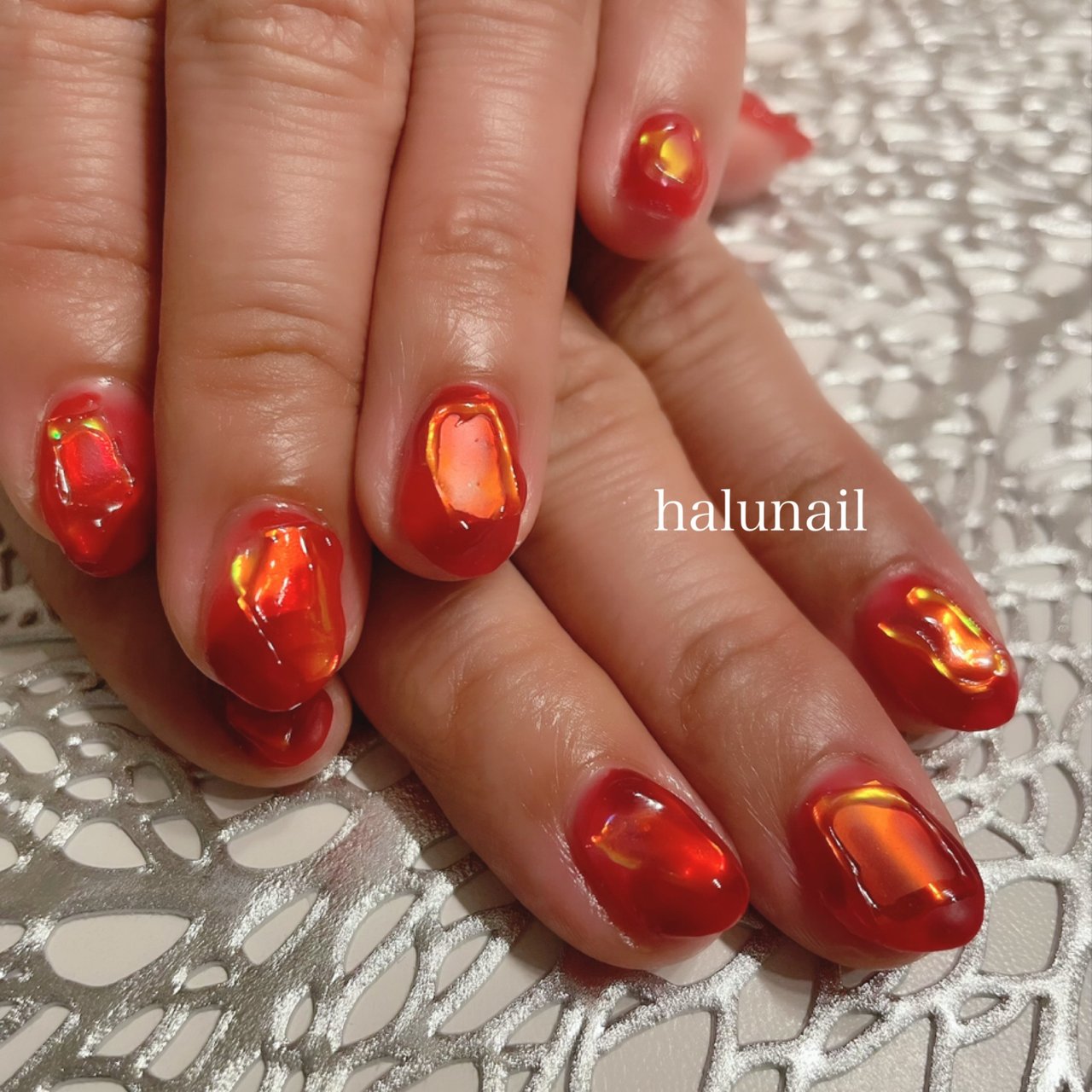 夏 海 リゾート ハロウィン ハンド Halu Nailのネイルデザイン No ネイルブック