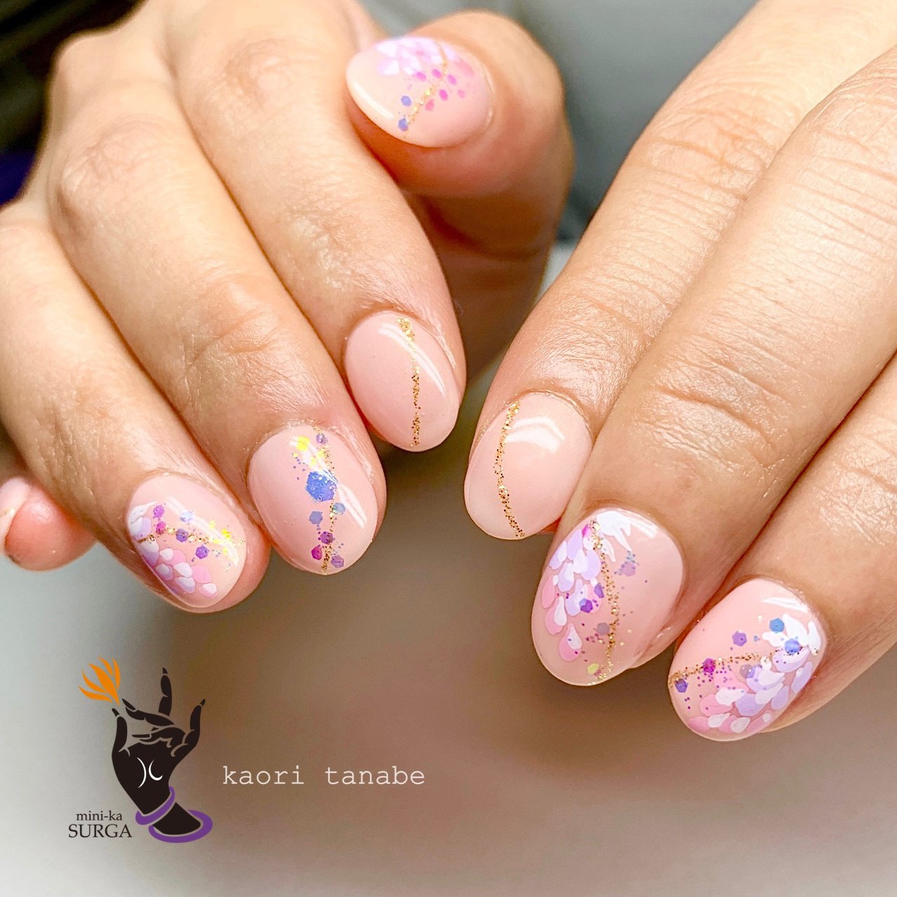 オールシーズン 成人式 オフィス ブライダル ハンド 田邉薫 Kaori Tanabe のネイルデザイン No ネイルブック