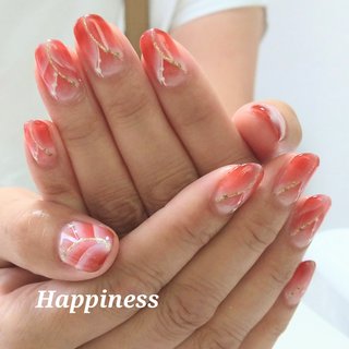 エアーブラシ風のネイルデザイン ネイルブック