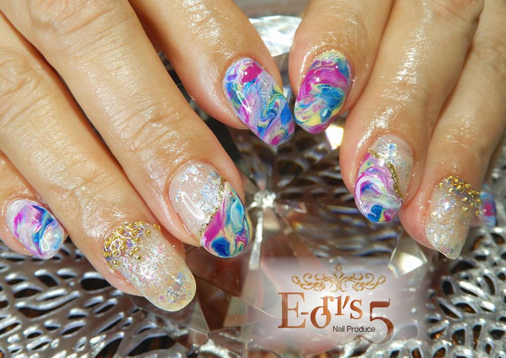 夏 オールシーズン リゾート パーティー ハンド E 5 N Pのネイルデザイン No ネイルブック