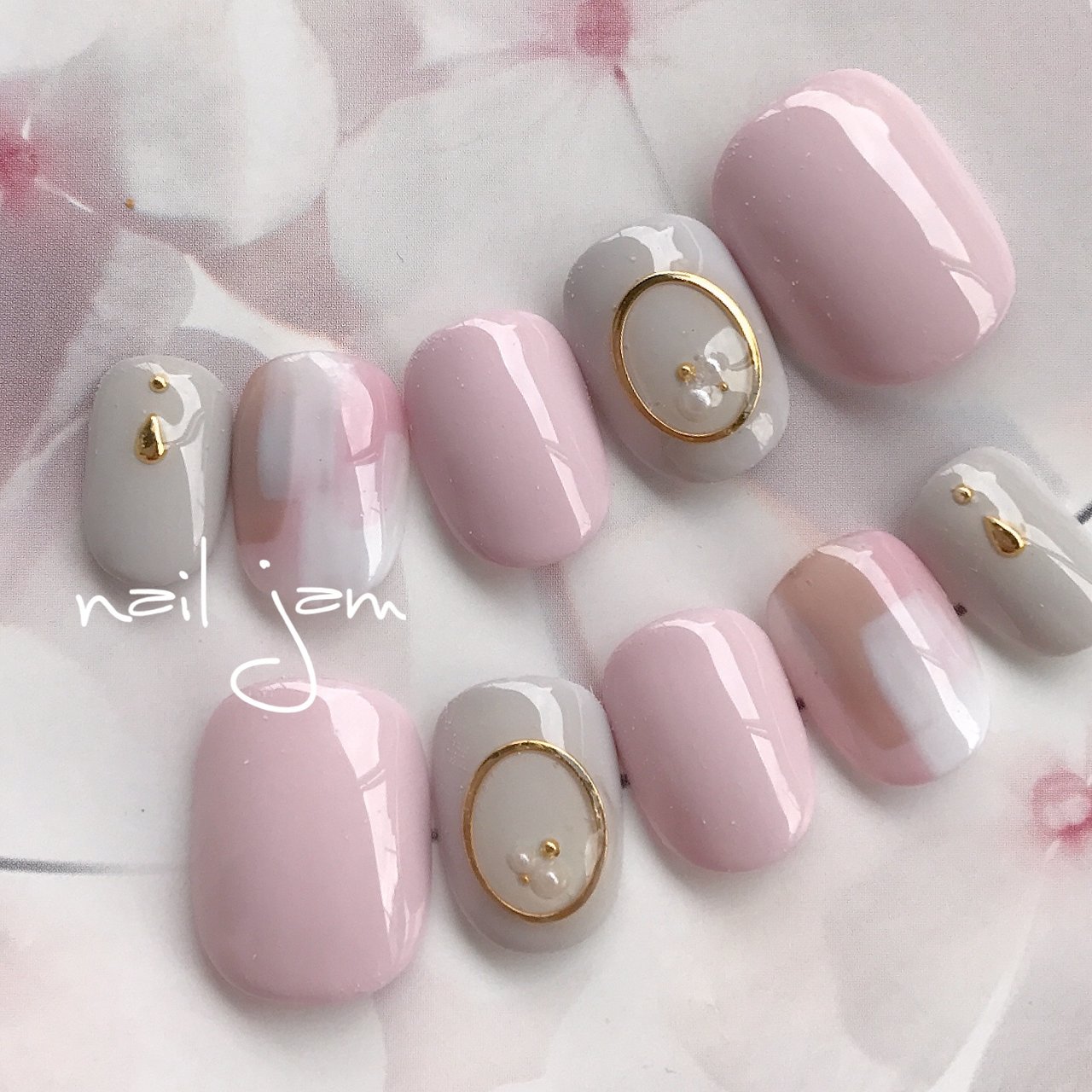 春 オフィス パーティー デート ハンド Nail Jamのネイルデザイン No ネイルブック