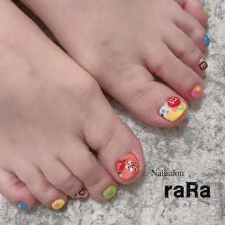 夏 フット スイーツのネイルデザイン ネイルブック