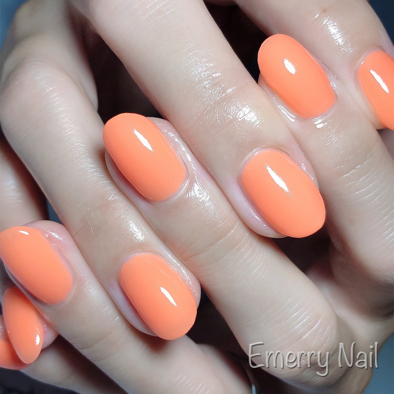 夏 海 ハンド シンプル ワンカラー Emerry Nail えみのネイルデザイン No ネイルブック