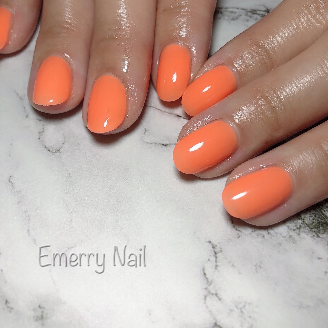 夏 海 ハンド シンプル ワンカラー Emerry Nail えみのネイルデザイン No ネイルブック