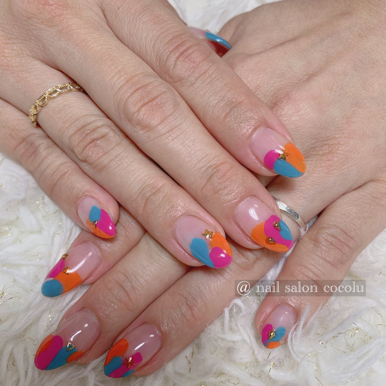 春 夏 旅行 海 ハンド Nail Salon Cocoluのネイルデザイン No ネイルブック
