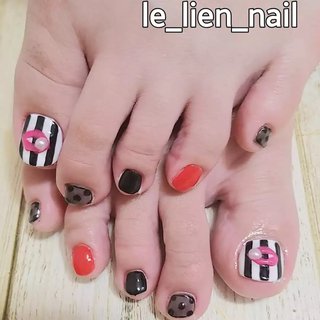 唇アートのネイルデザイン ネイルブック