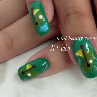 ゴルフネイルのネイルデザイン ネイルブック