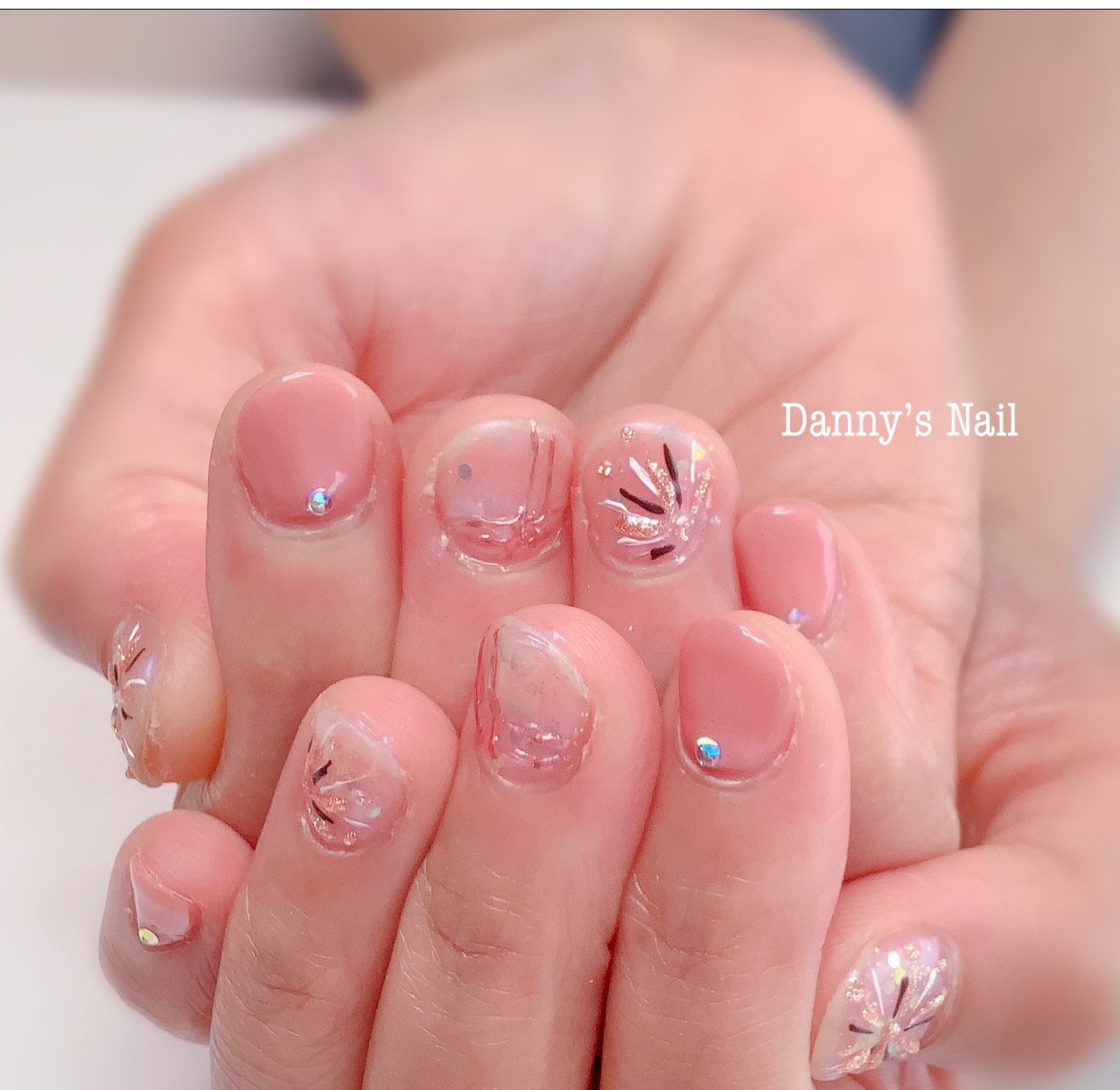 春 海 リゾート 浴衣 ハンド Danny S Nail ダニーズネイルのネイルデザイン No ネイルブック