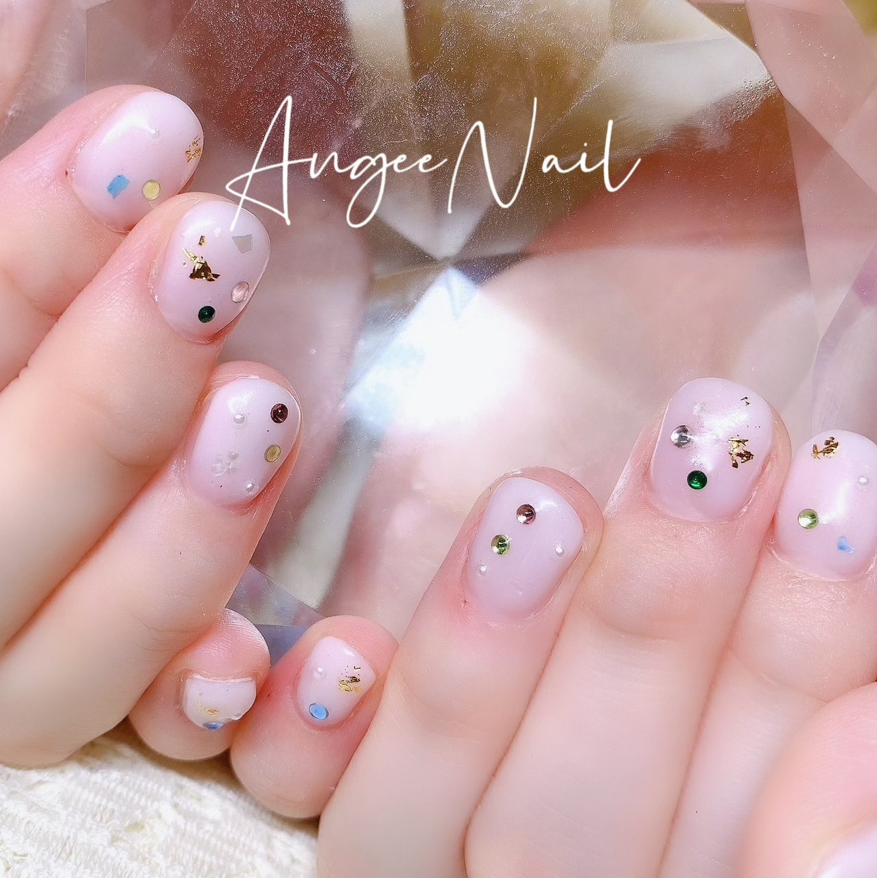 春 夏 秋 オールシーズン ハンド ネイルサロンアンジーのネイルデザイン No ネイルブック