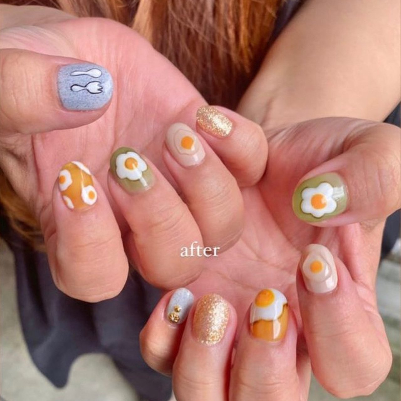 オールシーズン ハンド ワンカラー 痛ネイル キャラクター 沖縄うるま市ニュアンスbliss Nailブリス ネイルパラジェル フィルインのネイルデザイン No ネイルブック