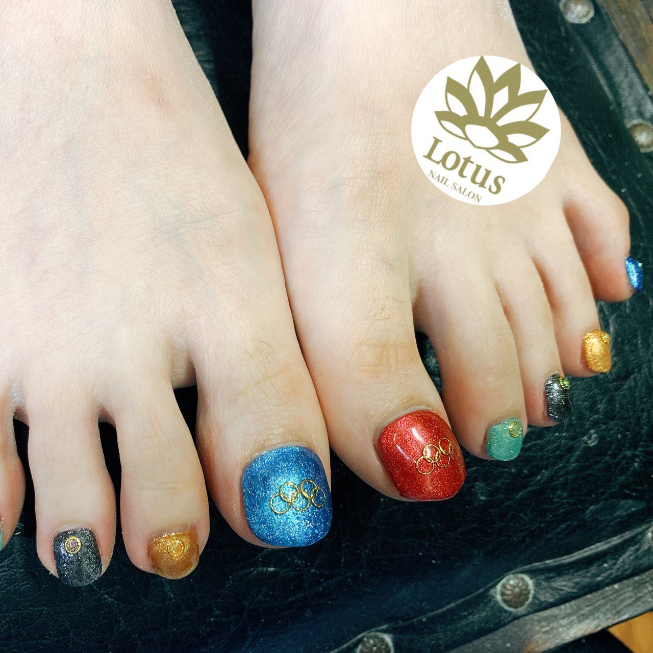 夏 ライブ フット シンプル ワンカラー Nail Salon Lotus ゆかのネイルデザイン No ネイルブック