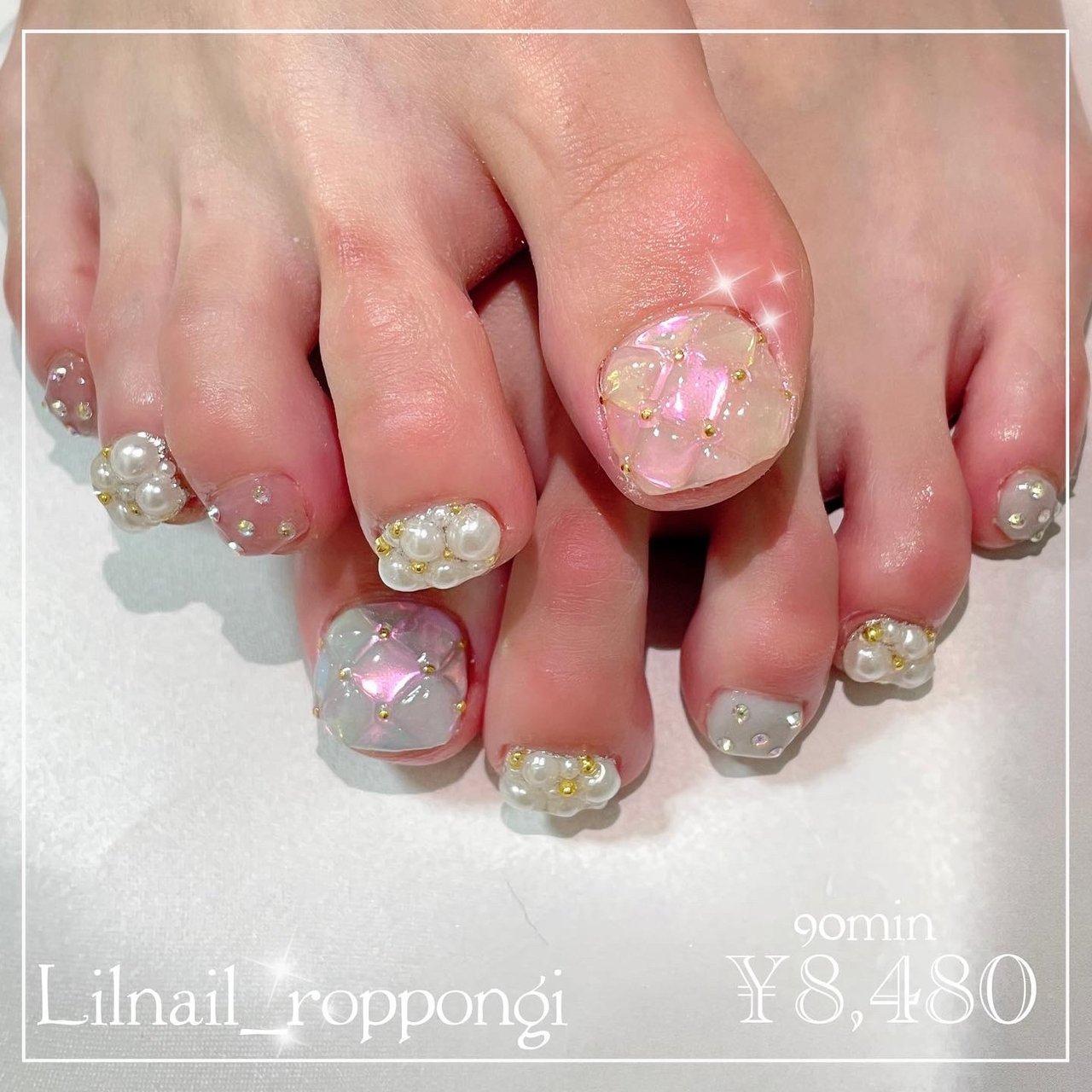 夏 海 リゾート デート ハンド Lilnail Roppongiのネイルデザイン No ネイルブック