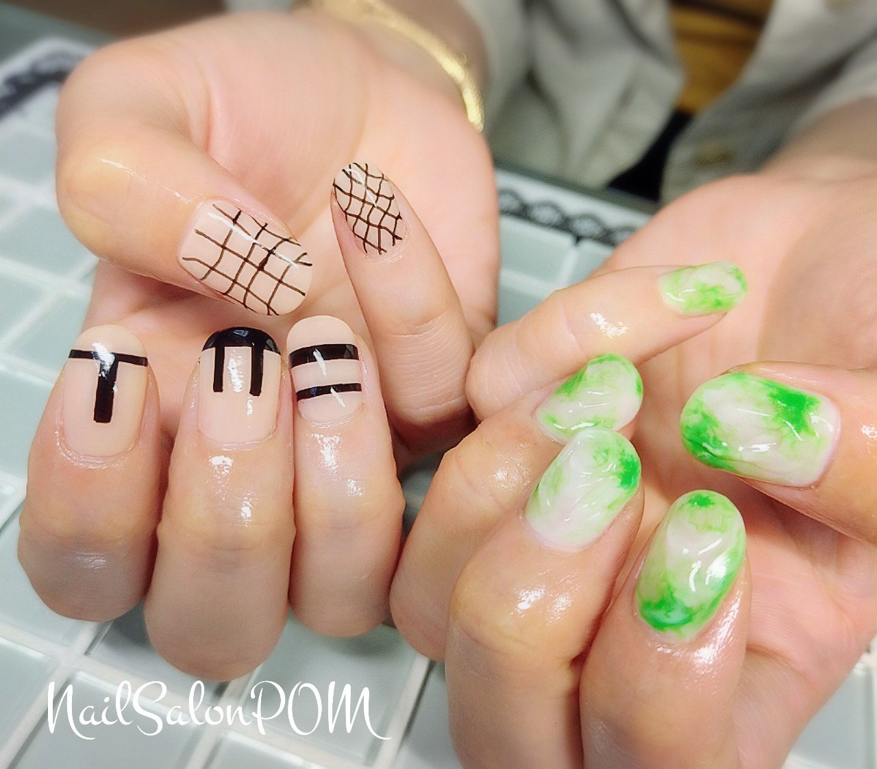 オールシーズン ライブ パーティー 女子会 ハンド Nail Salon Pomのネイルデザイン No ネイルブック