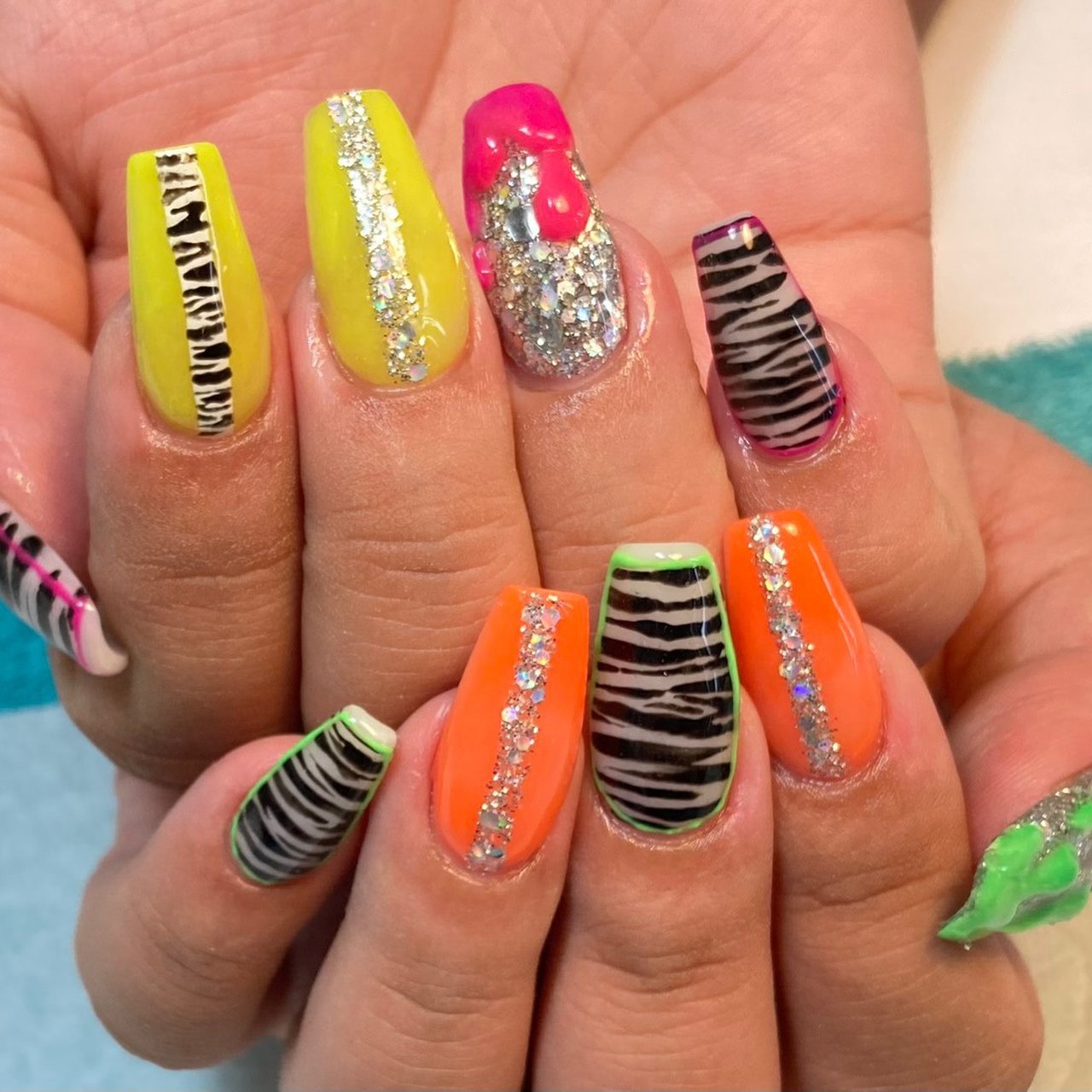 夏/旅行/海/リゾート/ハンド - mai_kaiのネイルデザイン[No.6579279