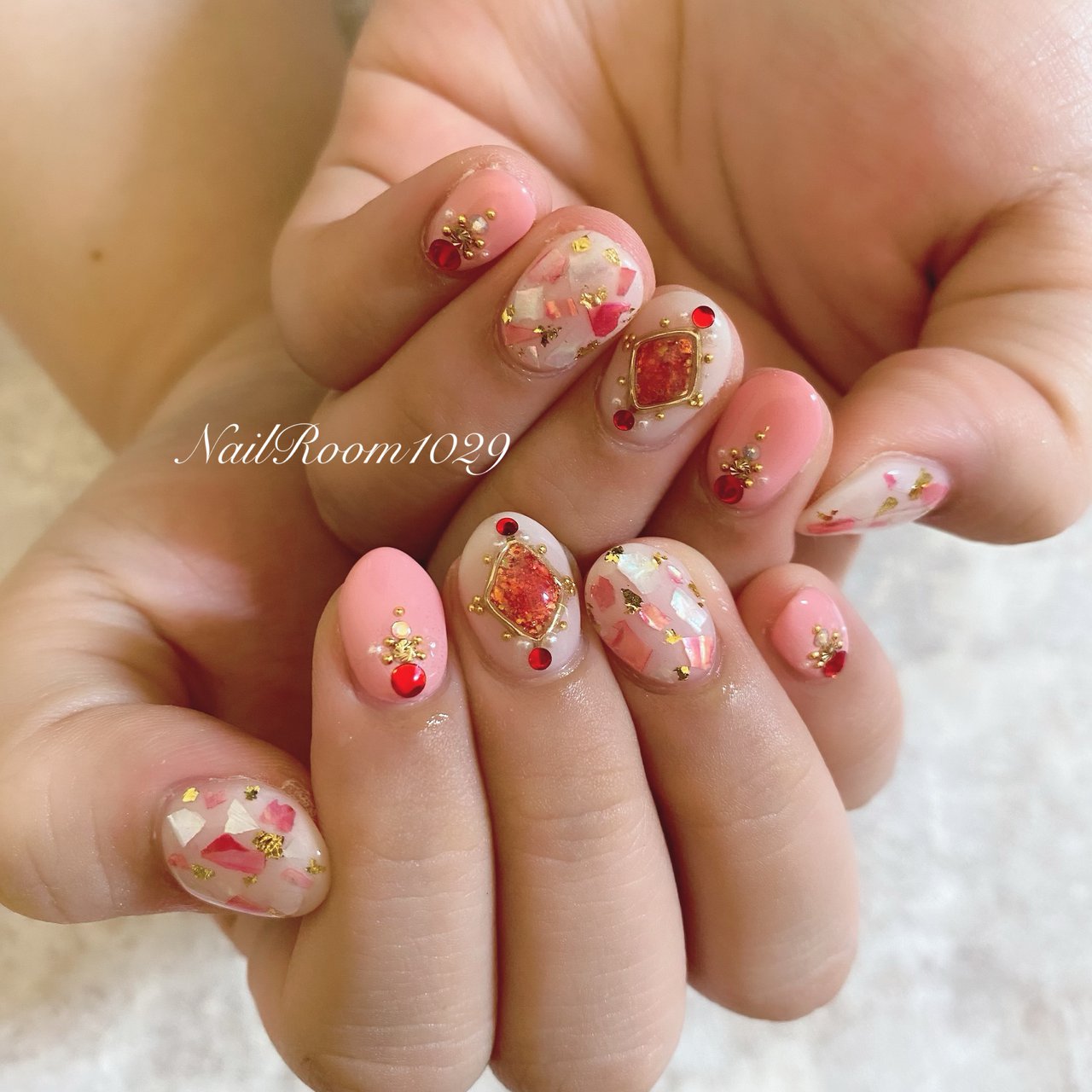 夏 旅行 パーティー 女子会 ハンド Nailroom1029のネイルデザイン No ネイルブック