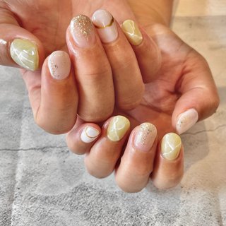 夏 旅行 フット ワンカラー ショート Shancreer新潟万代店のネイルデザイン No ネイルブック