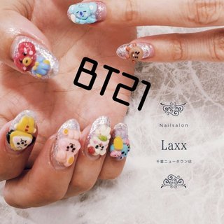 BT21のネイルデザイン(4ページ目)｜ネイルブック 