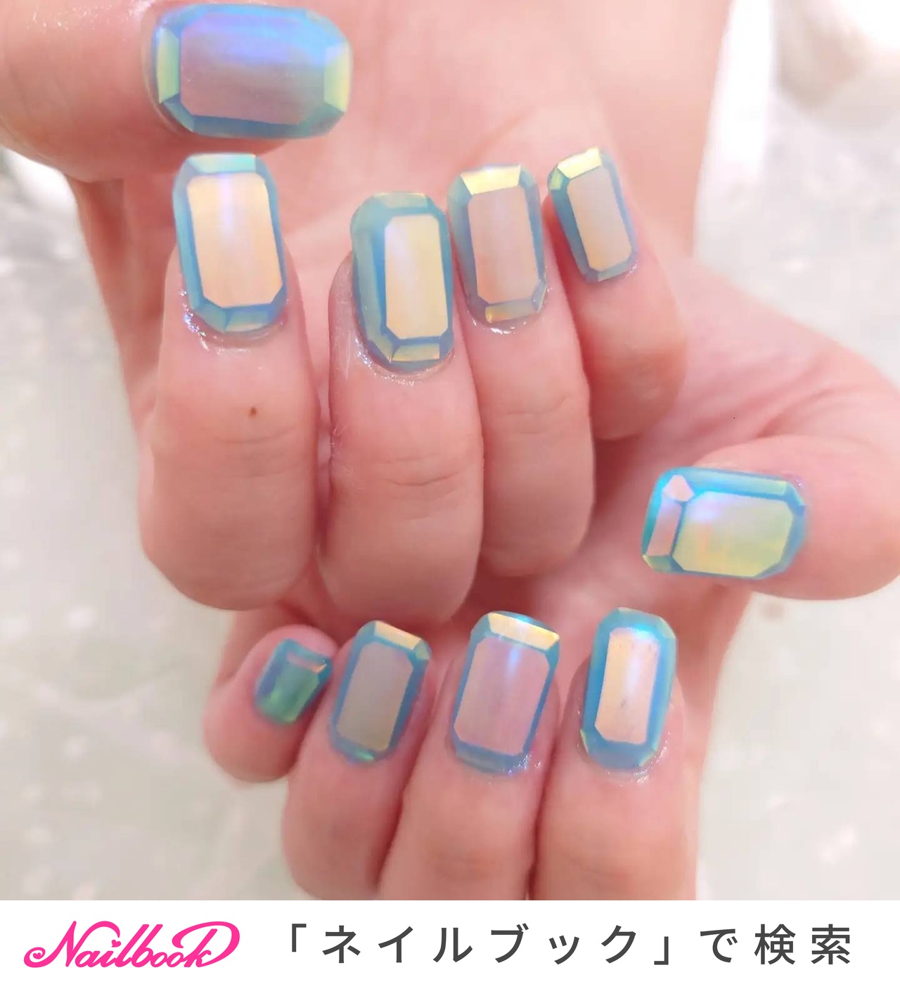 夏 オールシーズン 海 デート ハンド いろはねいる Asakiのネイルデザイン No ネイルブック