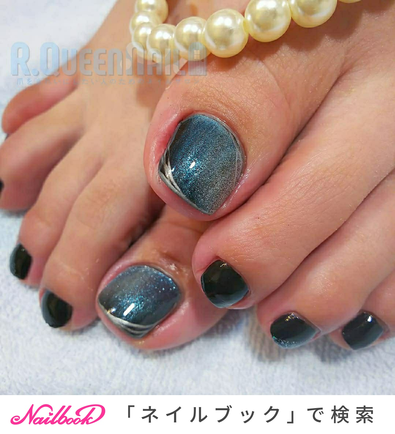 フット ロックのネイルデザイン ネイルブック