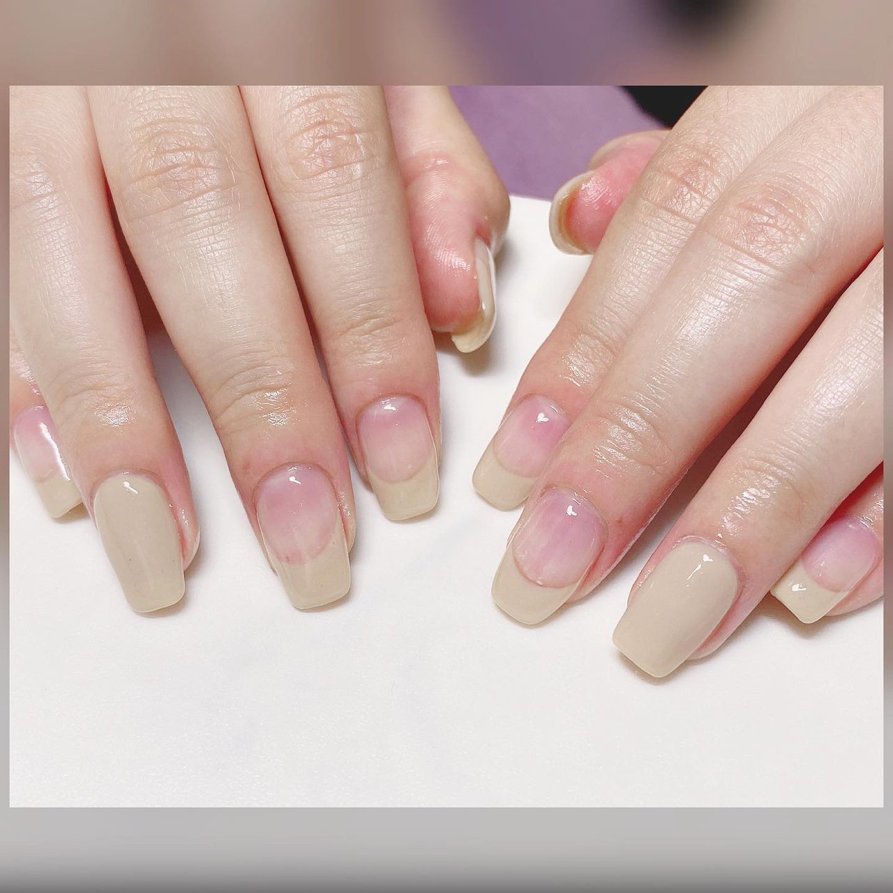 夏 秋 オールシーズン オフィス ハンド Liliys Le Eleのネイルデザイン No ネイルブック