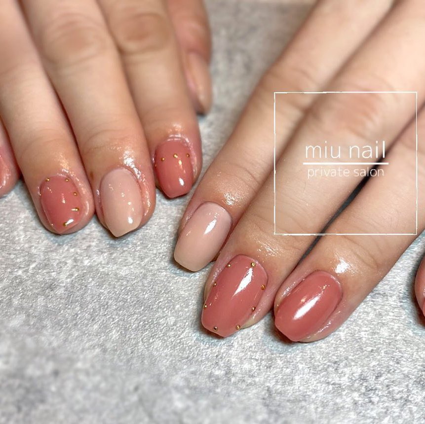 夏 秋 冬 オールシーズン ハンド 神戸元町三ノ宮 Miu Nailのネイルデザイン No ネイルブック