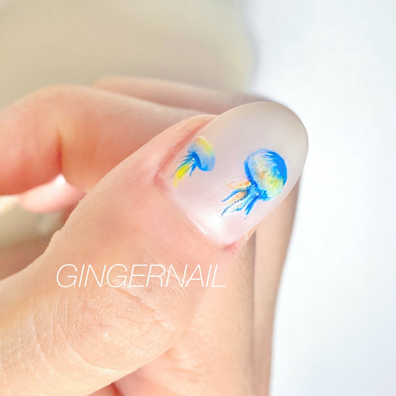 夏 海 リゾート デート ハンド Ginger Nail 代々木 ジンジャーネイルのネイルデザイン No 651 ネイルブック