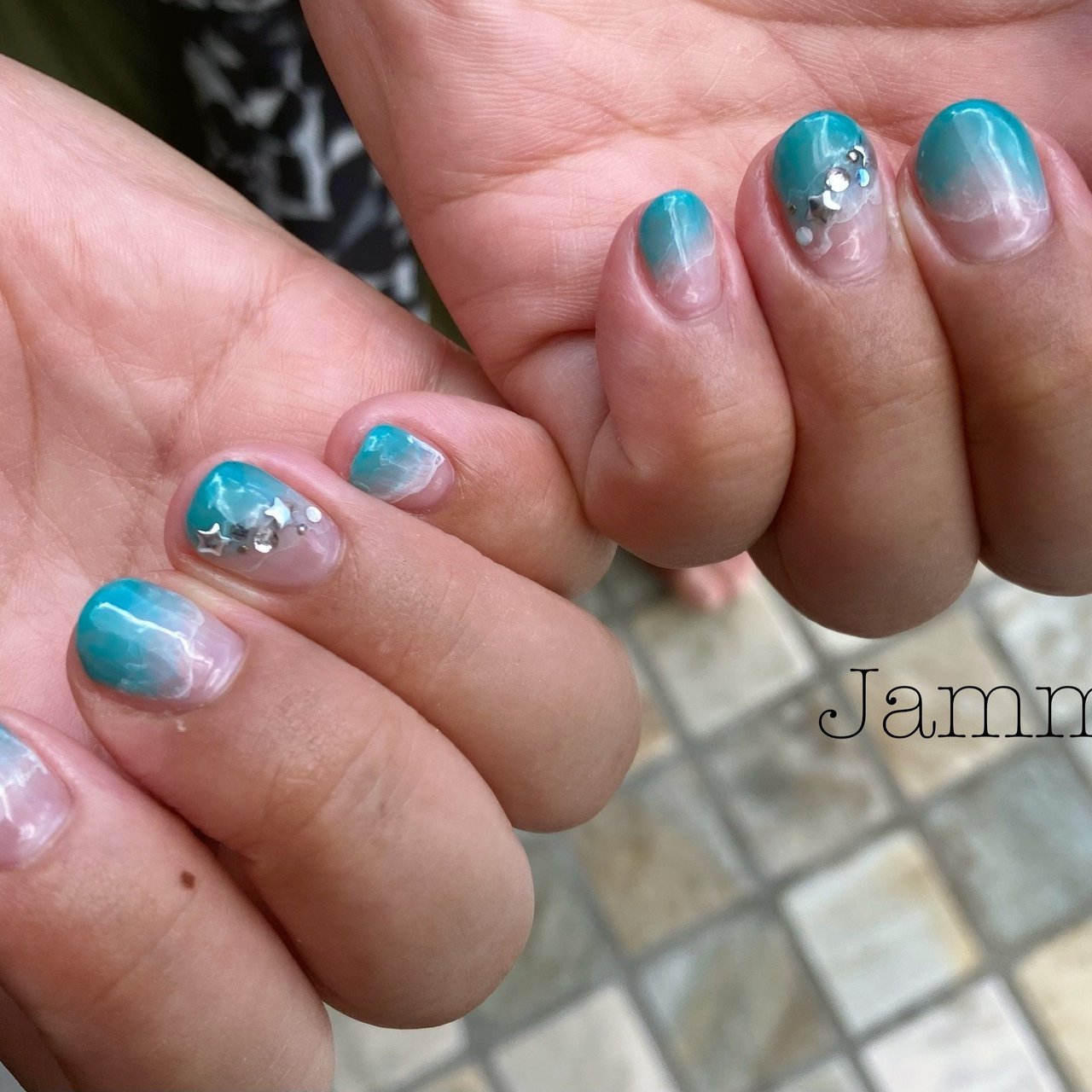 夏 海 リゾート オフィス ハンド Ayakaのネイルデザイン No ネイルブック