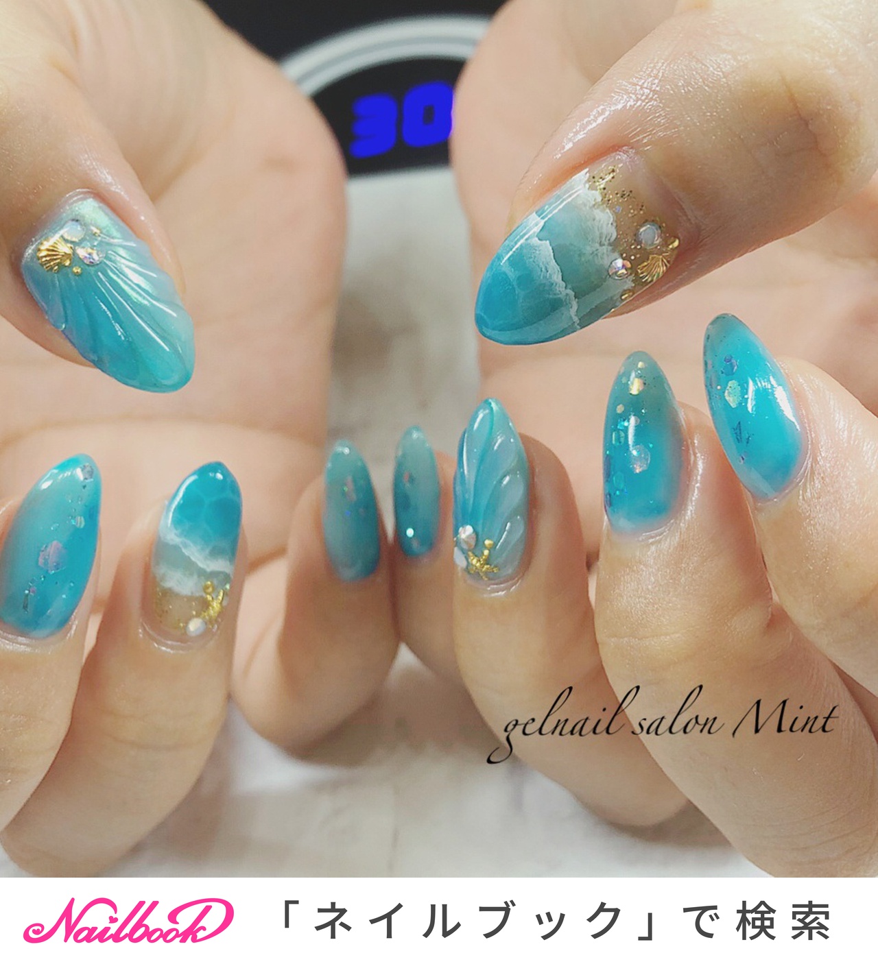 M-STYLE ネイルアート筆 青 M-STYLE ネイルアート筆 青 M-STYLE ネイル