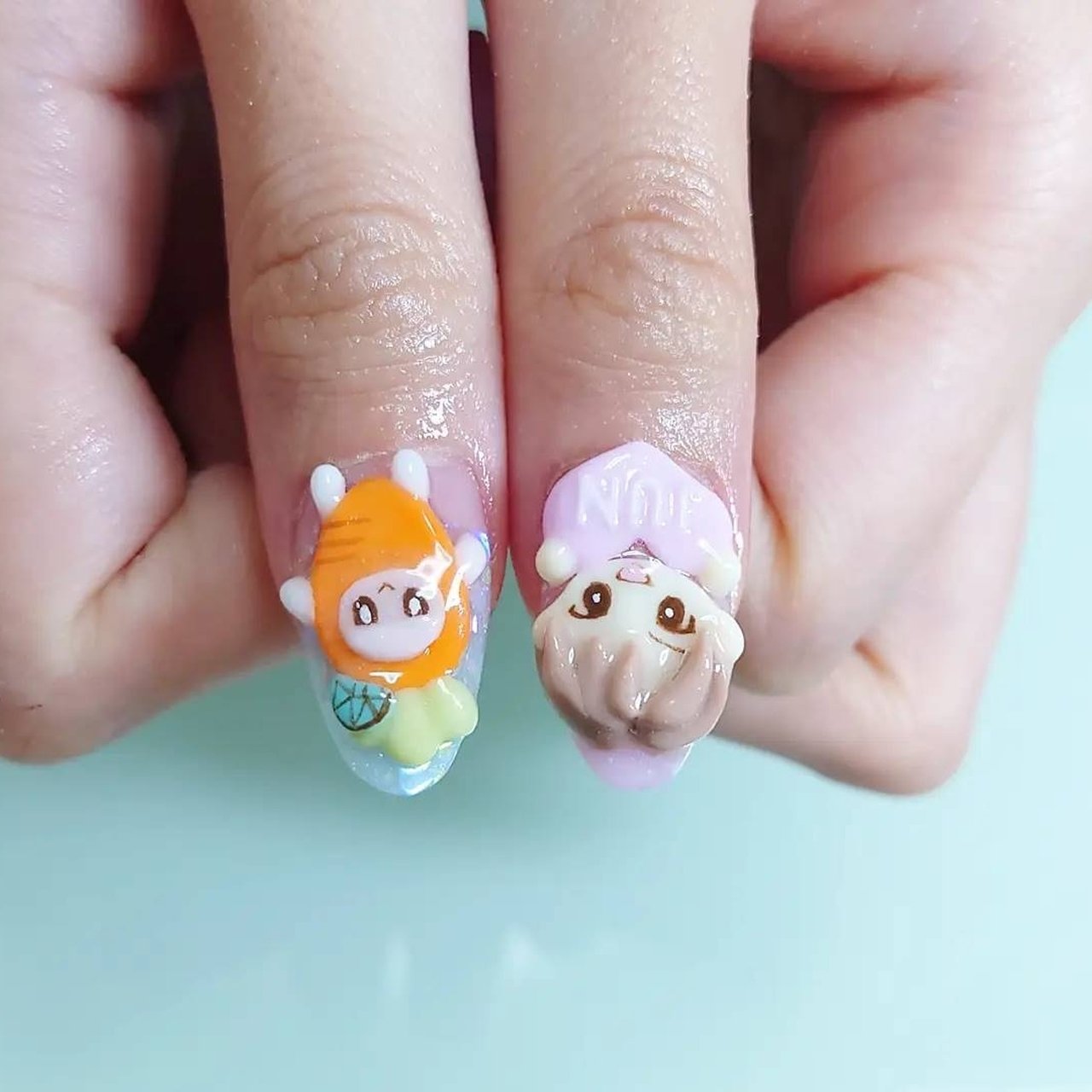 ANNA様 専用ページ ネイルパーツ kpop TXT SEVENTEEN SEVENTEEN