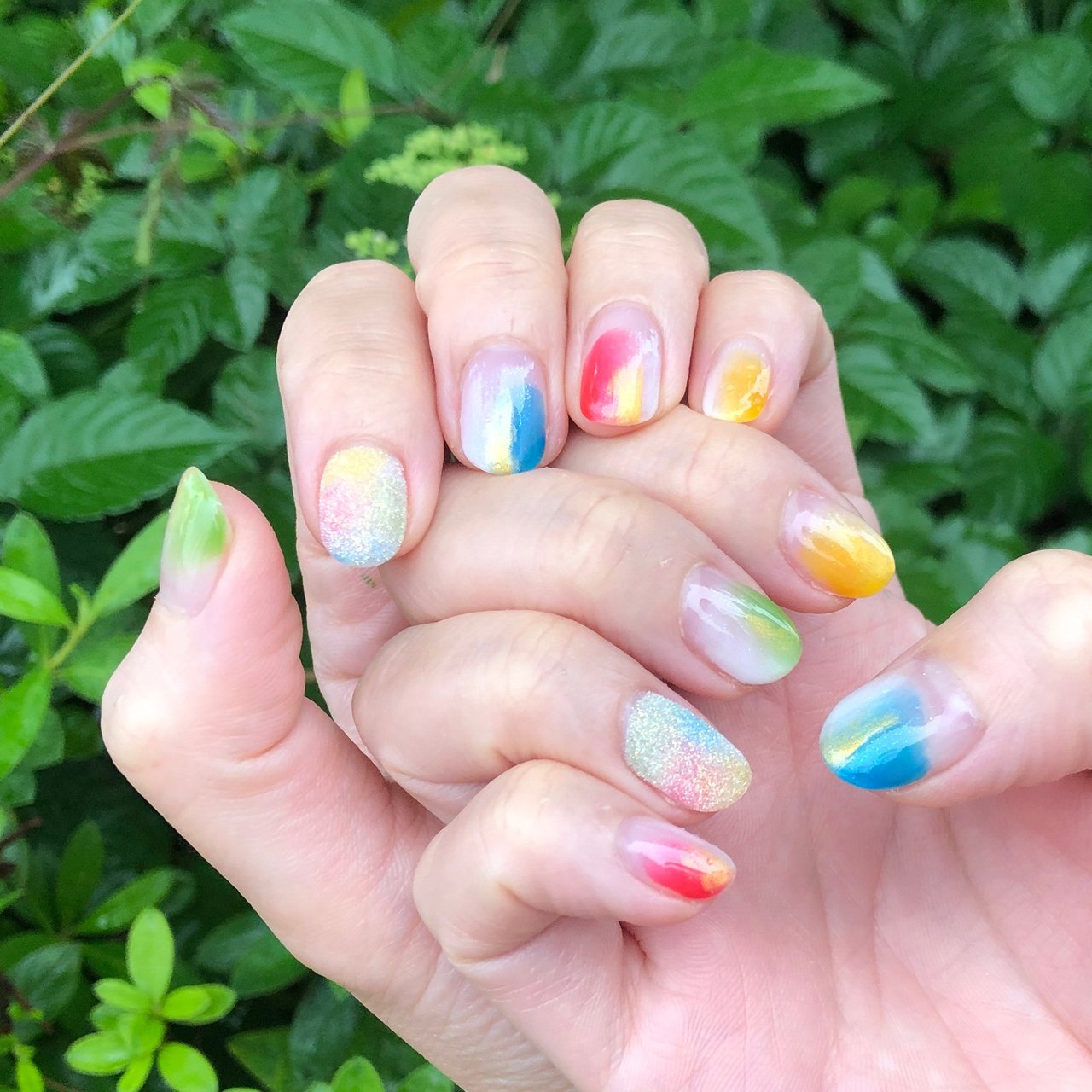 夏 旅行 浴衣 ハンド シュガー Nailsalon Rのネイルデザイン No ネイルブック