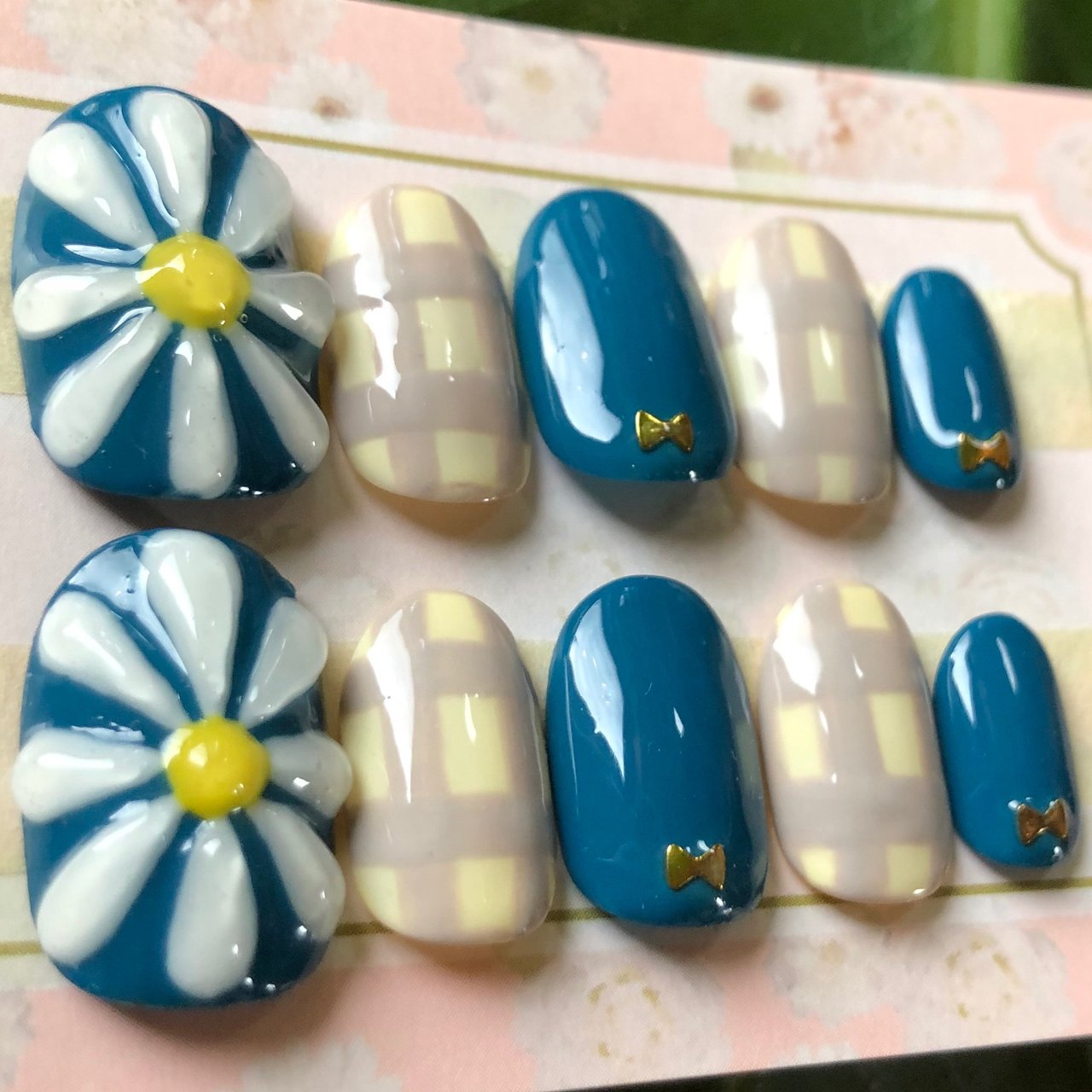 春 夏 ハンド フラワー ショート Nail Foretのネイルデザイン No ネイルブック