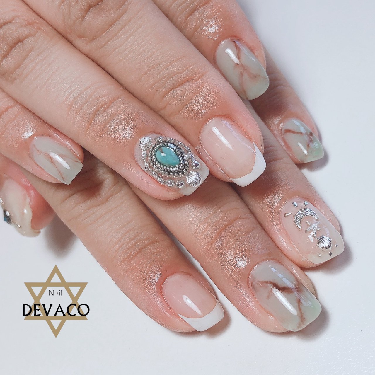 春 夏 秋 オールシーズン ハンド 999naildevacoのネイルデザイン No ネイルブック