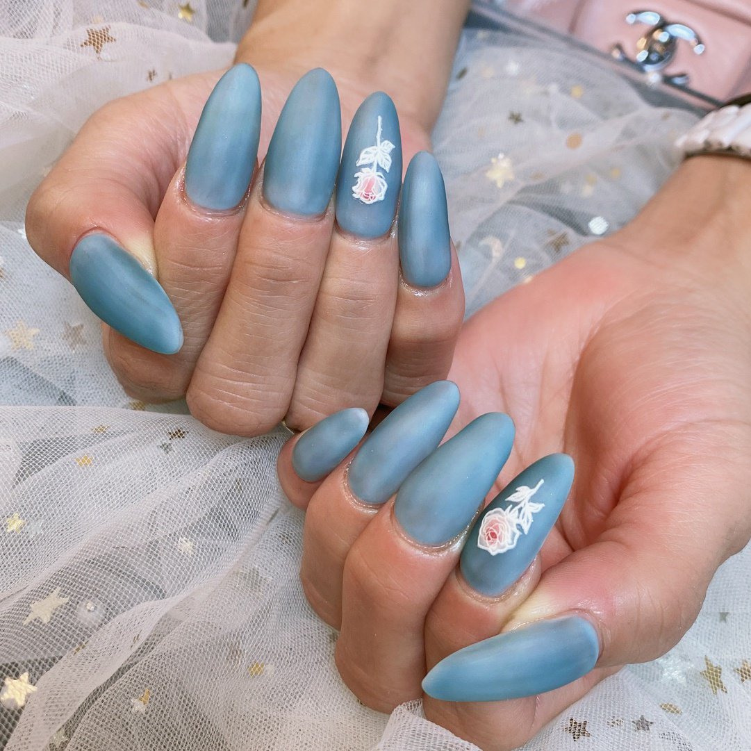 水色 ブルー パンダ Nail 川崎のネイルデザイン No ネイルブック