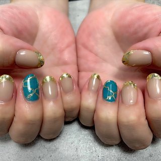 おすすめ順 フレンチネイル フレンチ アラジンのネイルデザイン ネイルブック