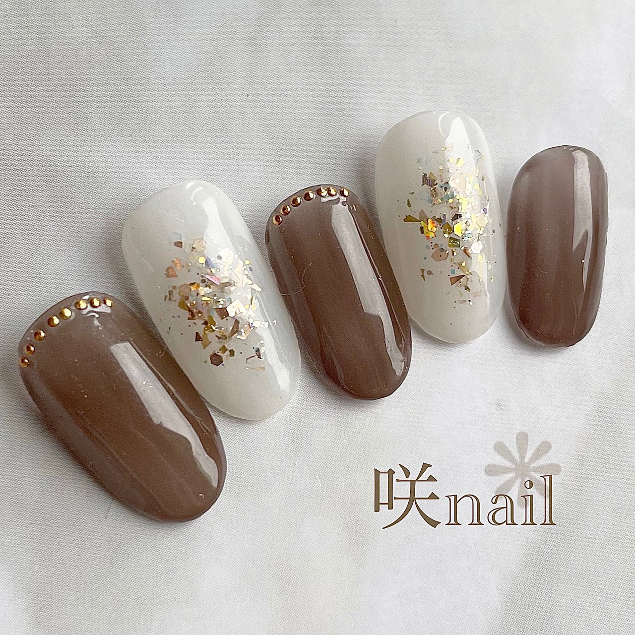 秋/オフィス/デート/女子会/ハンド - 咲nail 【saki】のネイルデザイン