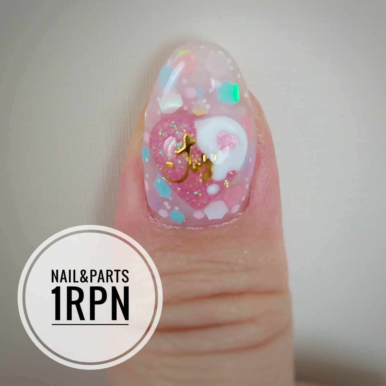 夏 ピンク ジェルネイル ネイル パーツ1rpnのネイルデザイン No ネイルブック