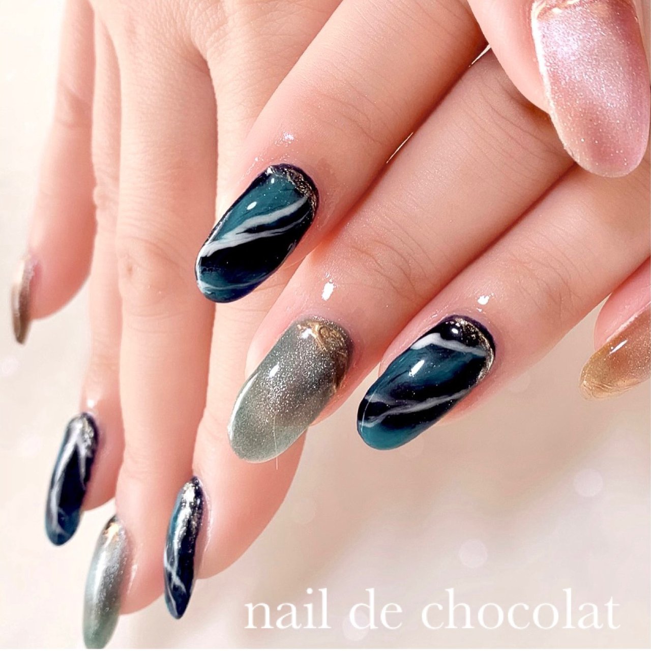 夏/海/パーティー/女子会/ハンド - nailchocolatのネイルデザイン[No