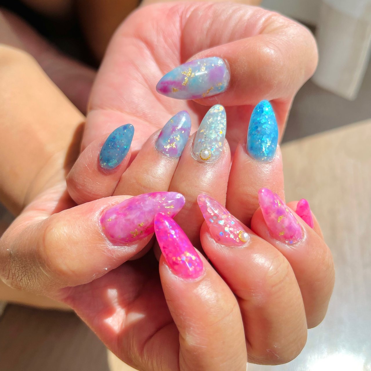 ピンク ネオンカラー ビビッド N3 Nailのネイルデザイン No ネイルブック