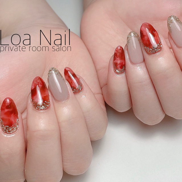 Loa Nail ロアネイル 琴芝のネイルサロン ネイルブック