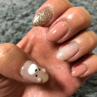 くまちゃんネイルのネイルデザイン ネイルブック