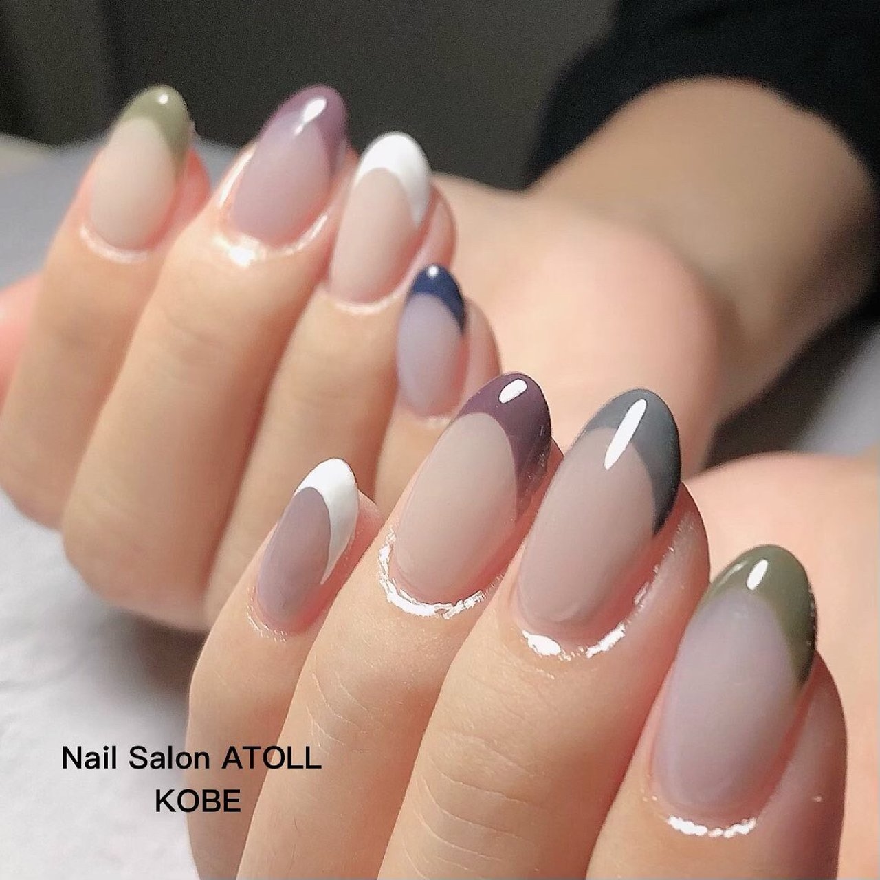 フレンチ アトール 神戸六甲のネイルデザイン No 659 ネイルブック