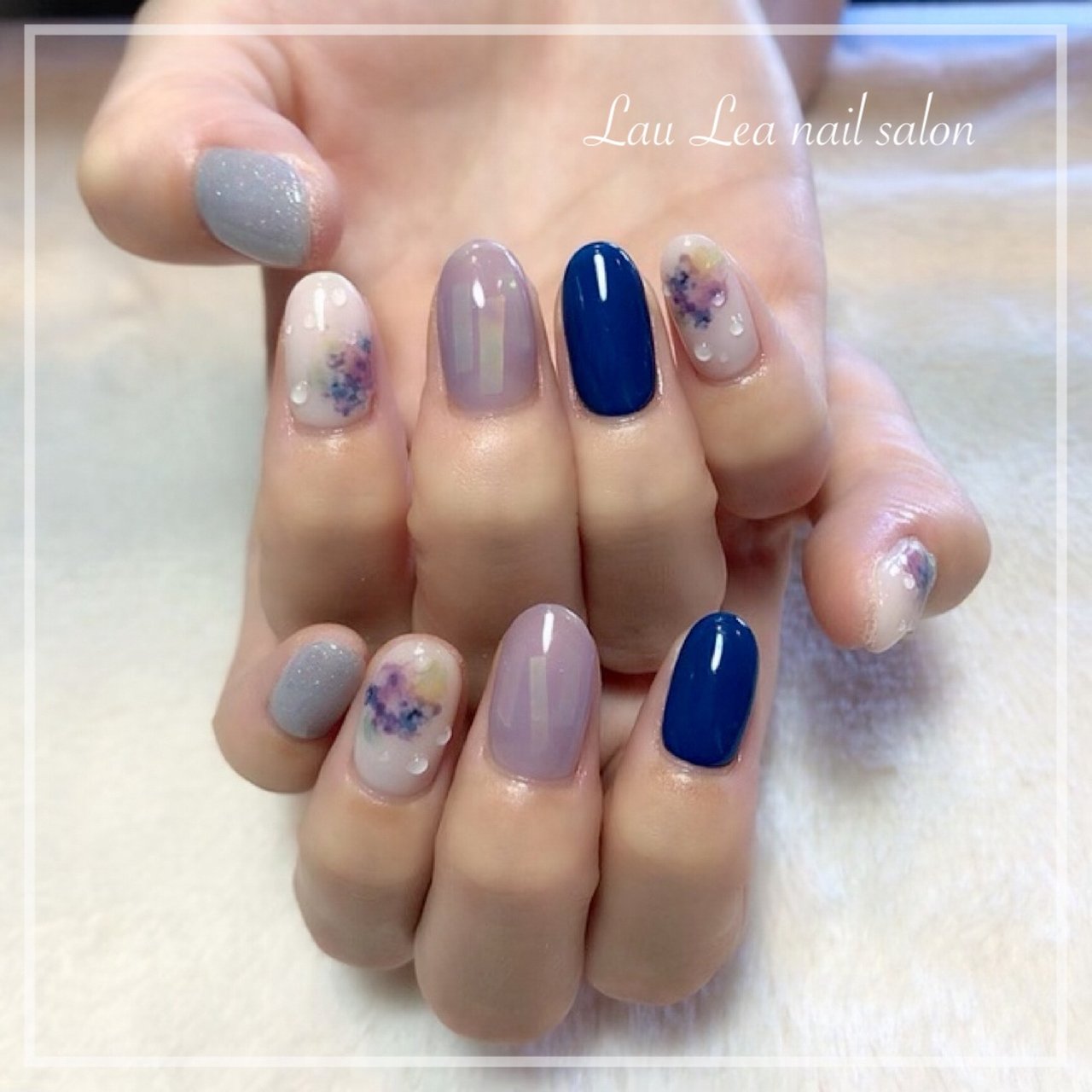 夏 秋 梅雨 海 ハンド Lau Lea Nail Salonのネイルデザイン No ネイルブック