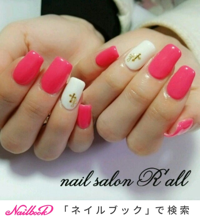 夏 ハンド ワンカラー オレンジ ジェル Rina Nailのネイルデザイン No ネイルブック