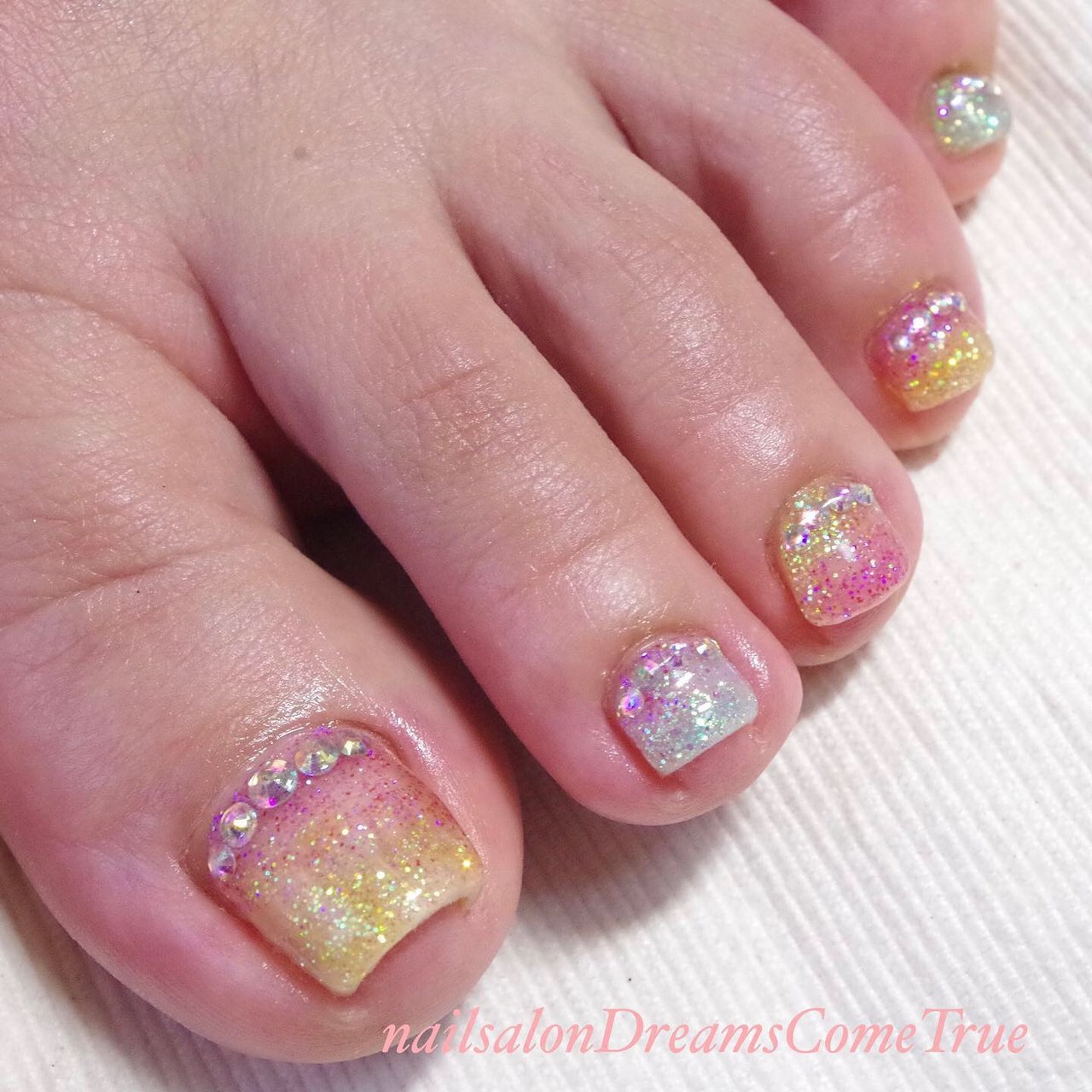 夏 海 リゾート パーティー フット Chie75 のネイルデザイン No ネイルブック