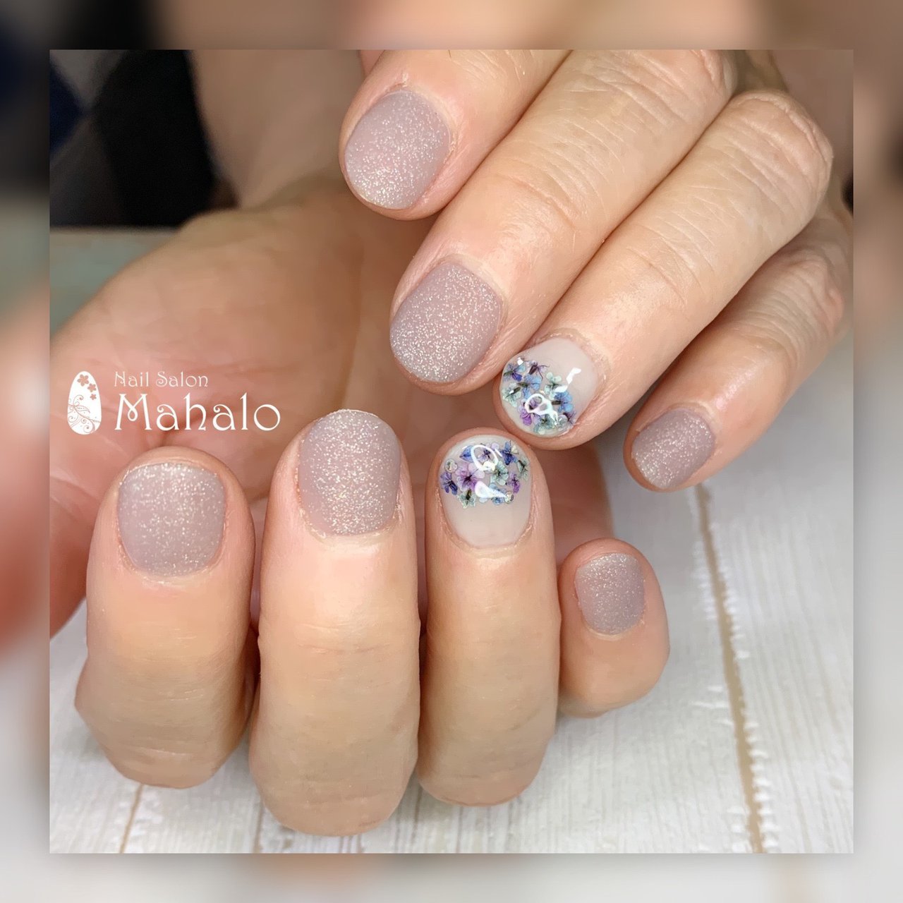 春 夏 梅雨 オフィス シンプル Nail Salon Mahaloのネイルデザイン No ネイルブック