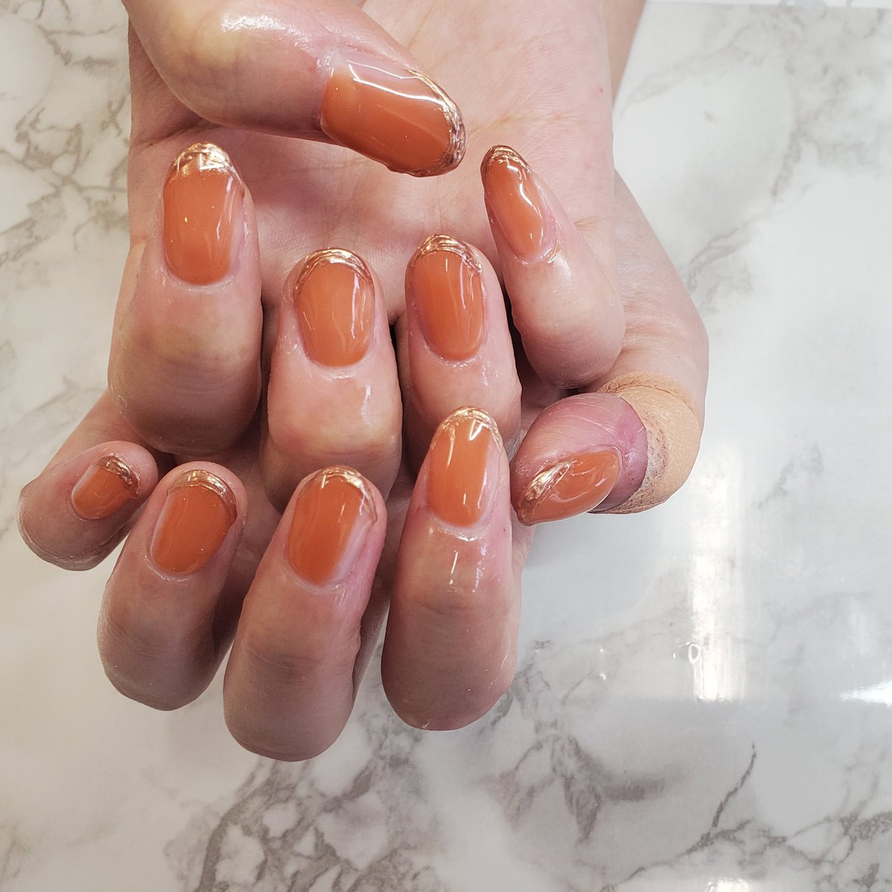 夏 秋 デート 女子会 ハンド Yoshimiのネイルデザイン No ネイルブック