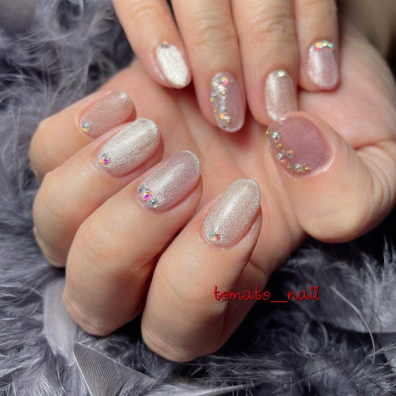 ハンド ショート ジェル セルフネイル Tomato Nailのネイルデザイン No ネイルブック