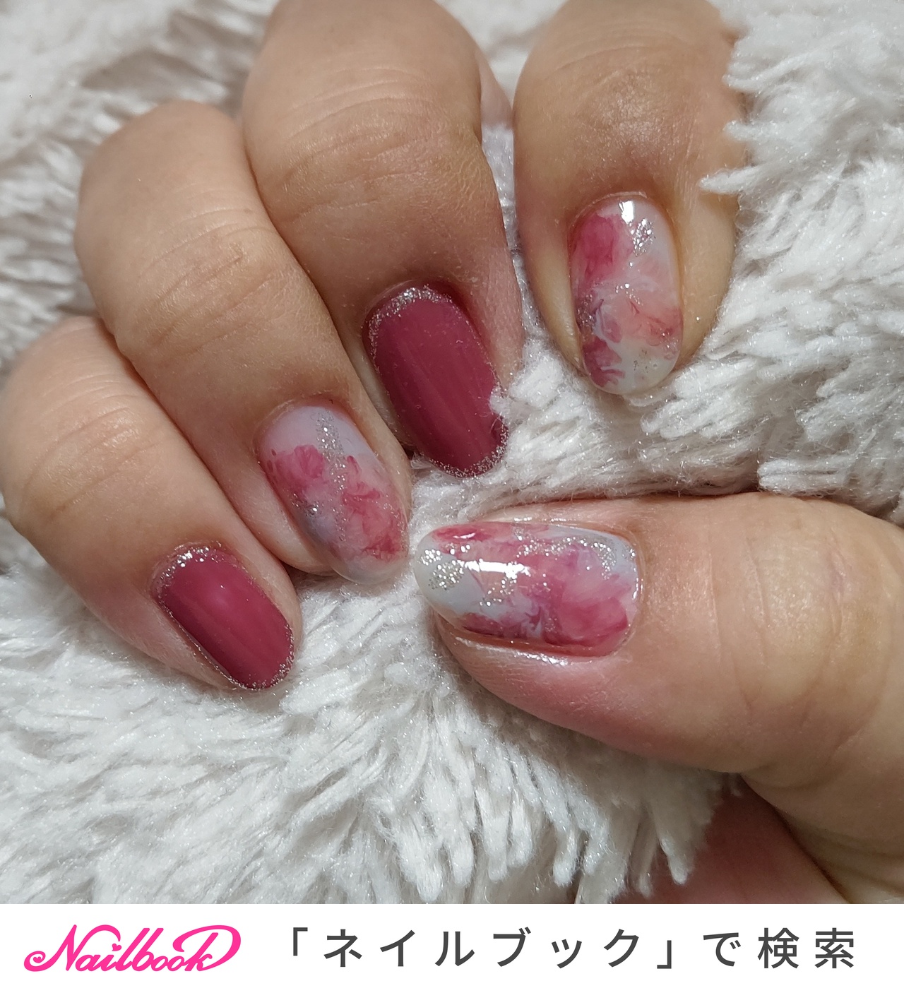 21年 新着順 ピンク マニキュア セルフネイルのネイルデザイン ネイルブック