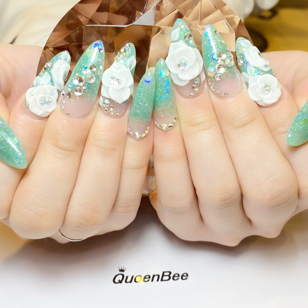 オールシーズン 成人式 ハンド グラデーション ラメ Yuukaのネイルデザイン No ネイルブック