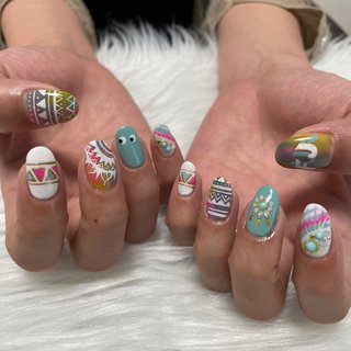 フェスネイルのネイルデザイン ネイルブック